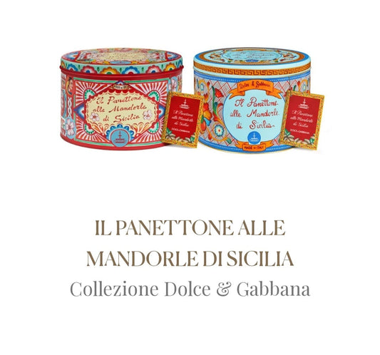 Collezione D&G : Panettone alle mandorle di Sicilia